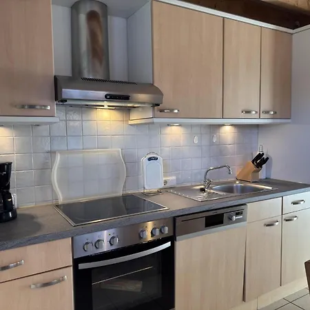 Mit Kaminofen In Tatil Evi Burhave