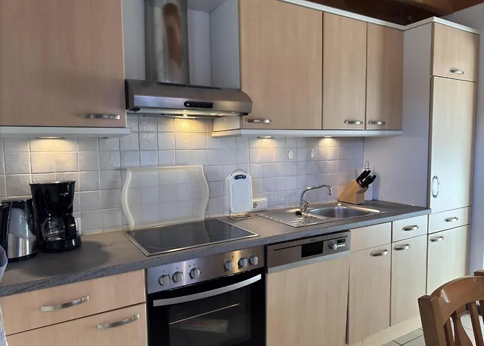 Mit Kaminofen In 度假居 布尔哈沃